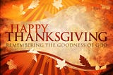 “Happy Thanksgiving”
