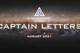 Captain Letters | August 2021