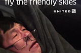 United Airlines Did Exactly What We Asked Them To Do