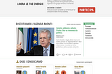Mario Monti Digital Champions