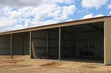 Agriculture and Industrial Portal Frame Style Structure Steel Sheds