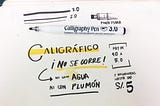 Guía de materiales BBB para lettering y sketchnoting (tomo 1)
