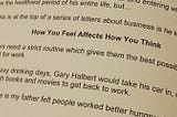 Gary Halbert’s First Letter To His Son From Prison