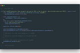 a screenshot to show an example of mocked test