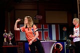 Waar zijn de dartende vrouwen?