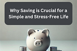 Person managing savings, living a simple lifestyle with minimalistic choices for financial freedom.