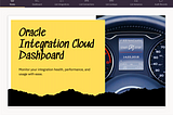 Oracle APEX: Oracle Integration Cloud (OIC) Monitoring Dashboard
