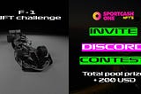 Discord Invite Contest — NFT F-1 Challenge