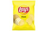 A bag of potato chips