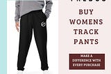 Upgrade Your Workout Gear: fredjo clothing Women Track Pants