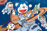 Doraemon full size wallpaper for desktop, high quality, 4K, HD, Alizee Ali Khan