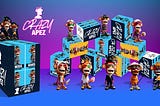CRAZYAPEZ NFT + BORED APE INSPIRED MYSTERY BOX LAUNCH DAY!!!