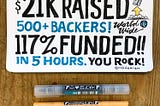 The Sketchnote Ideabook has Amazing Backers on Kickstarter!