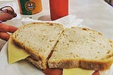 How a ham and cheese sandwich saved my holiday