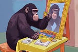 The self-portrait of the Ape