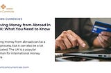 Receiving Money from Abroad in the UK: What You Need to Know