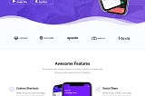 Sigma — App Landing Page Template