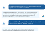 End Water Poverty — interview with friends of the human rights to water and sanitation