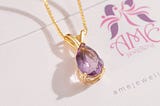 Natural Amethyst Jewelry crafted by AME Jewellery