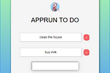 I Also Created the Exact Same App Using AppRun