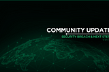 Community Update