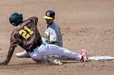 PADRES ON DECK: CF Homer Bush Jr. extends hitting streak to 11 games