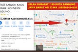 ALAMAT TEMPAT SABLON KAOS di BANDUNG ~ Pembuatan Kaos Sablon Murah Bandung