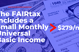 The Fair Tax Would Implement a Universal Basic Income