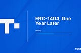 ERC-1404, one year later