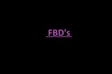 FBD’s