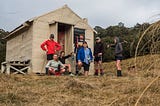 Maitland Hut & a bit of alpine action