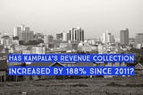 Has Kampala’s revenue collection increased by 188% since 2011?