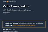 I Passed My AWS Machine Learning Engineer Associate Exam!