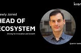 Kronos Research Appoints New Head of Ecosystem to Drive Innovation and Growth