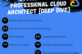 How to pass the Google Cloud Professional Cloud Architect in 30 days or less.
