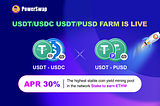 Powerswap launch 30% APR Stable Coin Yeild Farm