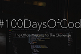 100DaysOfCode challenge