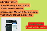 Dealer Resmi mesin fotocopy Konica Minolta Bizhub 554e Biringkanaya Bulurokeng