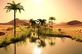 Your Choice: The Oasis Or The Desert