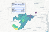 Exploring Rural County Census Data Using the ‘TidyCensus’ Package