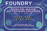 FORGE Pre-Season Soft Staking Rewards Challenge