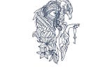 Kobench :Eagle A Woman Holding A Key