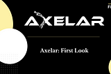 Платформа Axelar