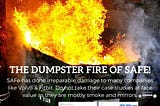 The Dumpster fire of SAFe! SAFe has done irreparable damage to many companies like Volvo & Fitbit. Do not take their case studies at face value, they are mostly smoke & mirrors.