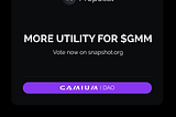 Gamium DAO’s GIP-6: More utility for $GMM