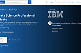 The IBM Data Science Professional Certificate in 2022