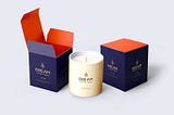 Custom Black Kraft Jar Candle Boxes