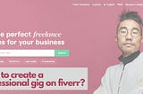 How to create a professional gig on fiverr?