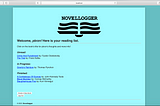 Novellogger — A Reading List Sinatra Web App