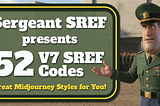 Sergeant SREF Presents 52 V7 SREF Codes